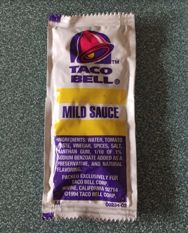 Taco Bell mild sauce