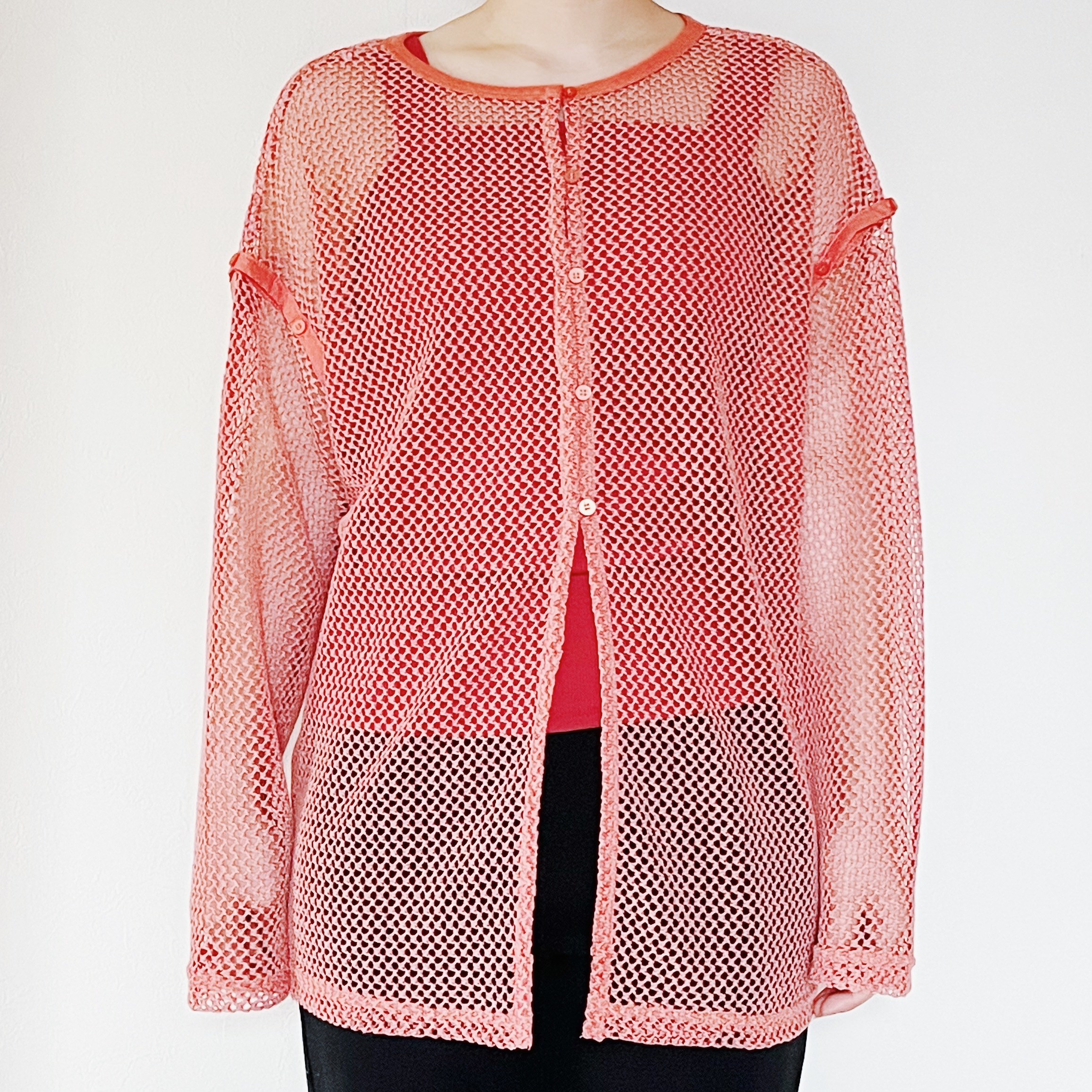 niko and…（ニコ アンド）のおすすめのトップス「マルチWAYメッシュプルオーバー」