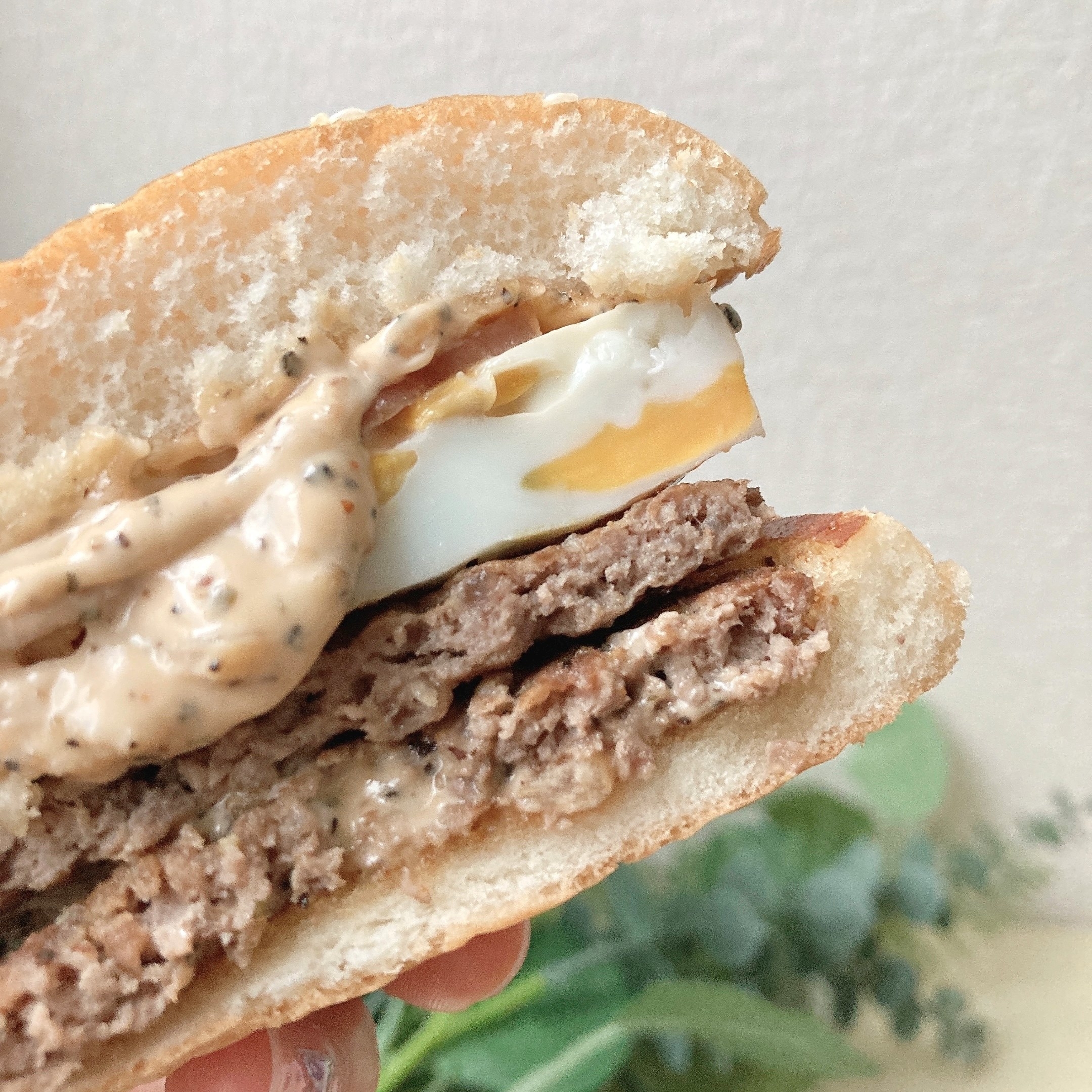 Mc Donald's（マクドナルド）のオススメの期間限定メニュー「たまごダブル」