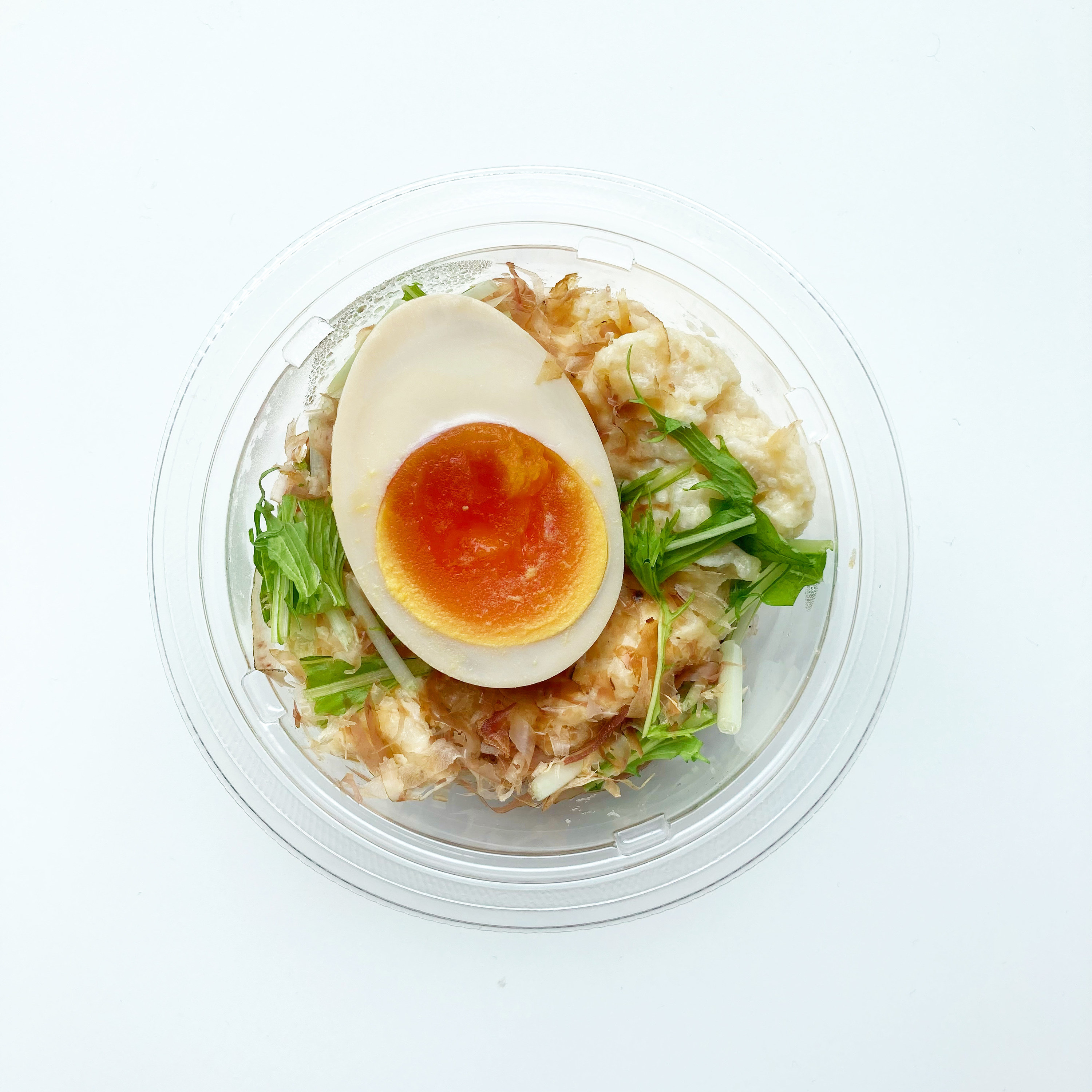 セブン-イレブンのおすすめデリ「和風ぽてとさらだ半熟煮玉子のせ」