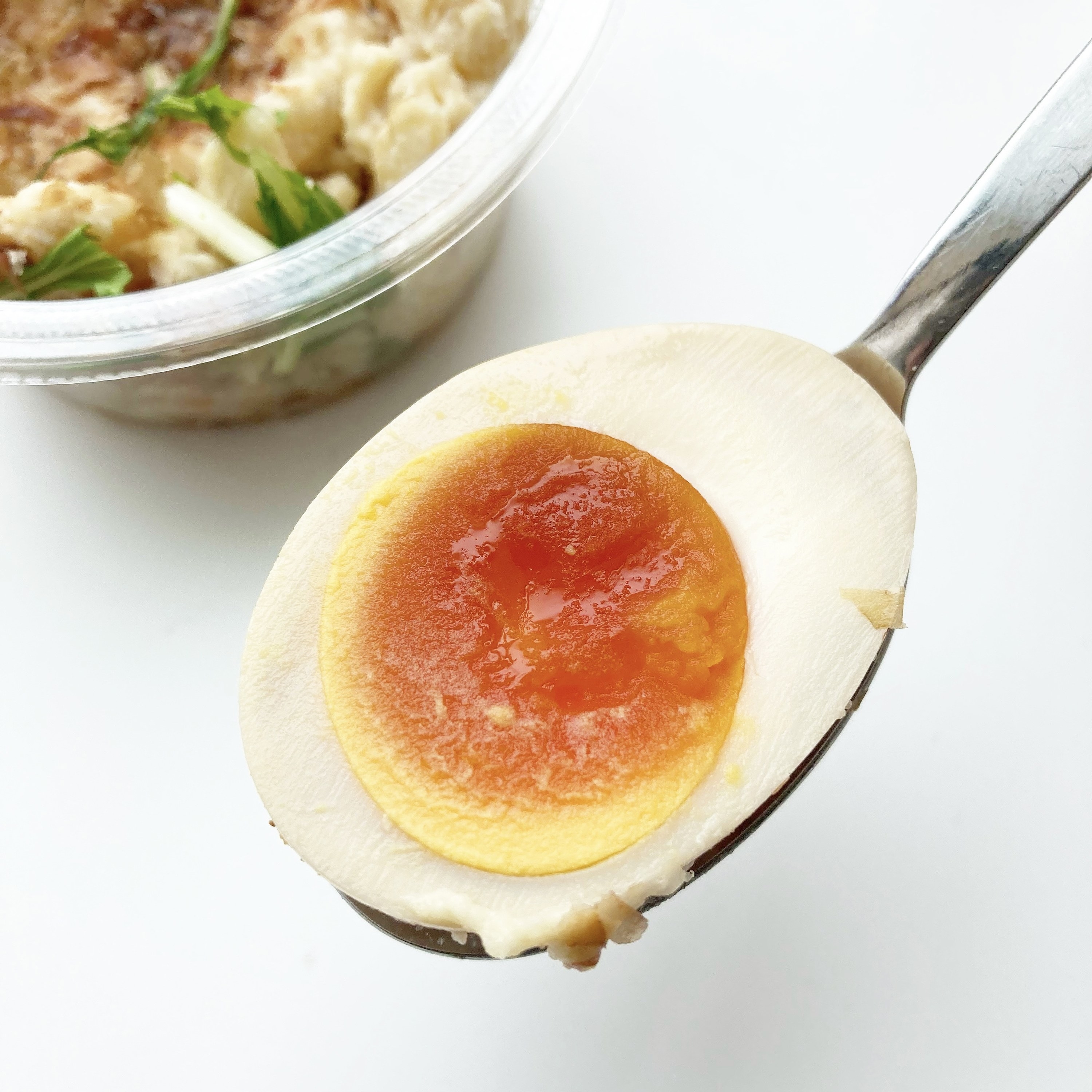 セブン-イレブンのおすすめデリ「和風ぽてとさらだ半熟煮玉子のせ」