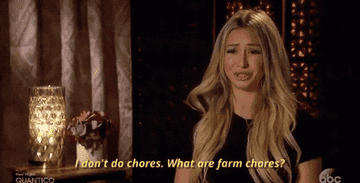 &quot;I don't do chores. What are farm chores?&quot;