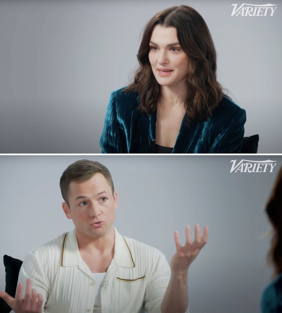 Taron Egerton Rachel Weisz Crush
