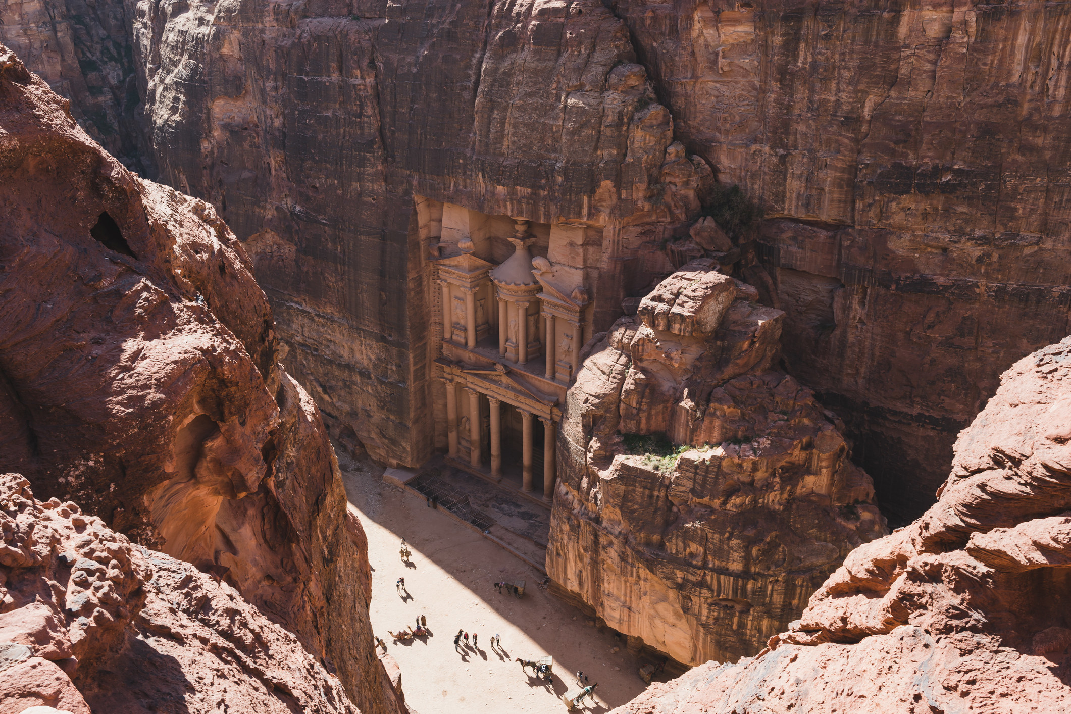 A view of Petra, Jordan