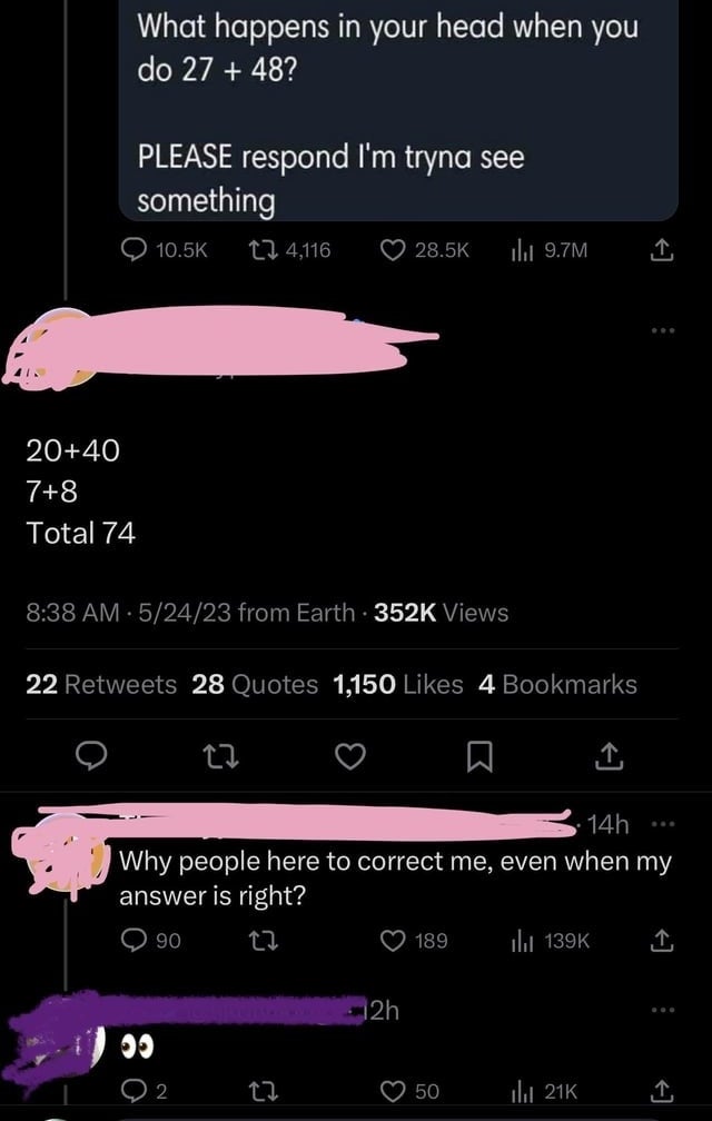 "Why people here to correct me, even when my answer is right?"