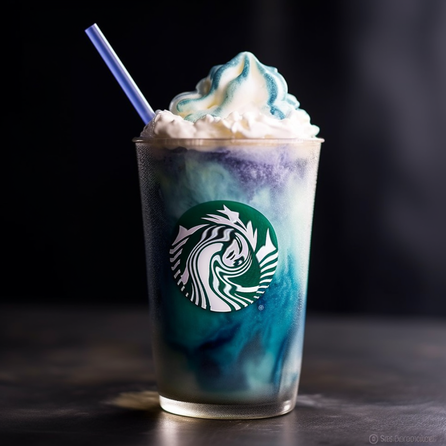 Maine's seaside blueberry blended refresher