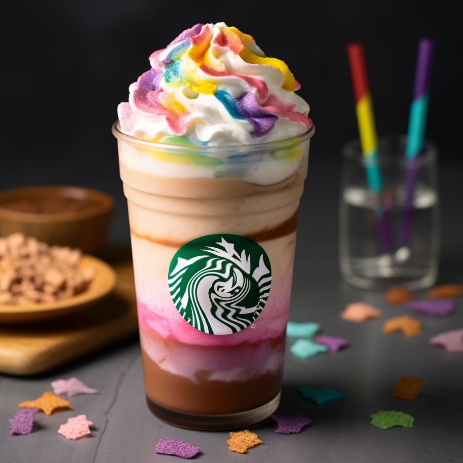 Rainbow Row-inspired blended sweet tea