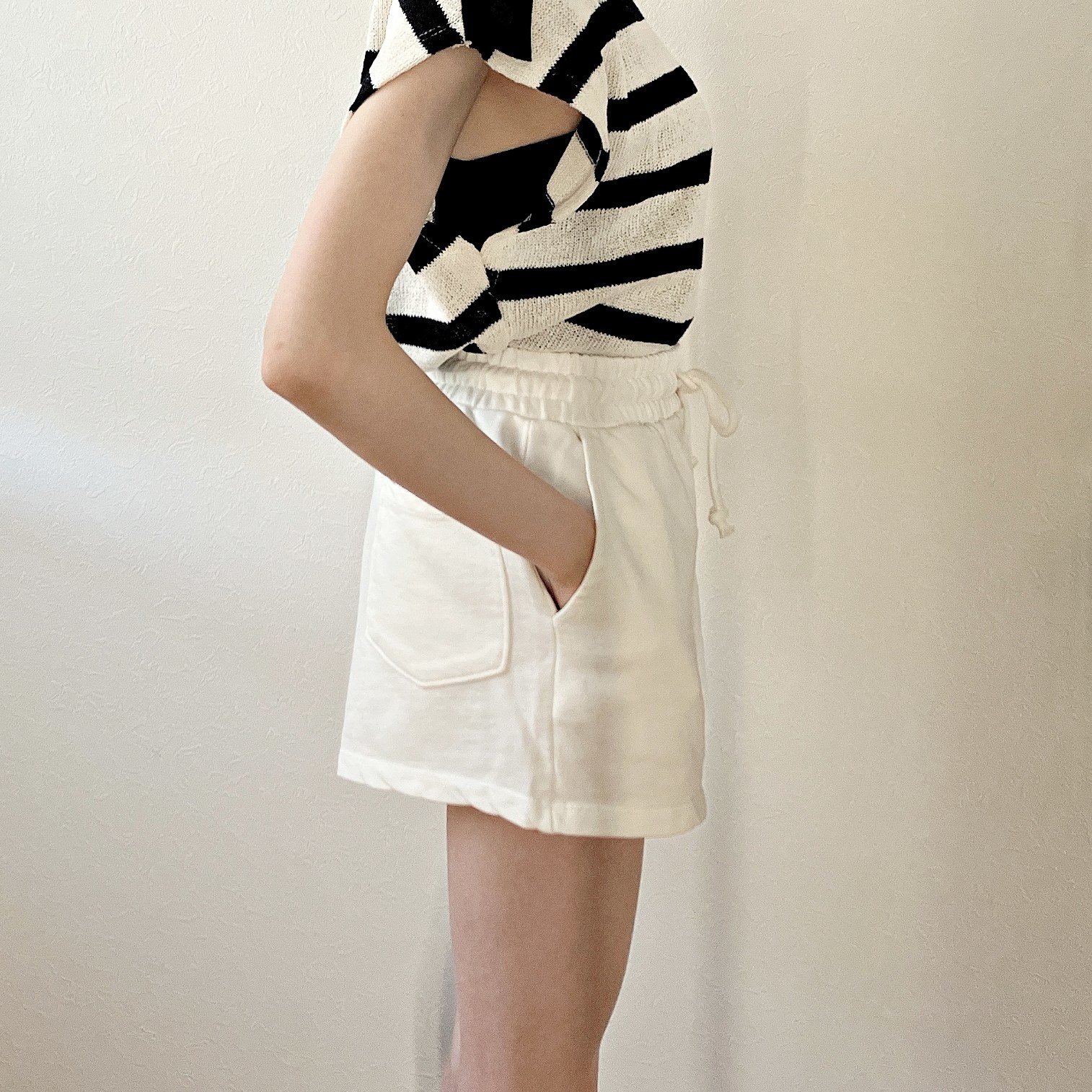 ZARA（ザラ）のおすすめボトムス「プラッシュ地ショートパンツ」