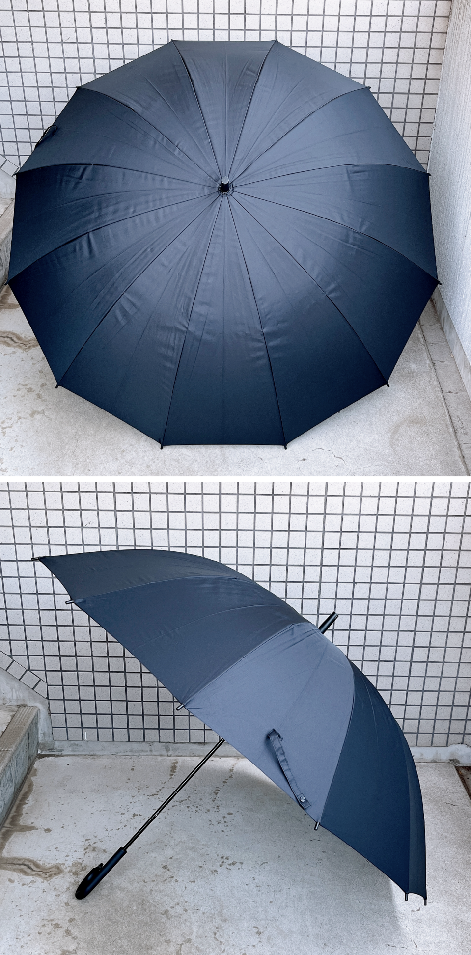 無印良品のおすすめグッズ「しるしのつけられる 大きい傘」