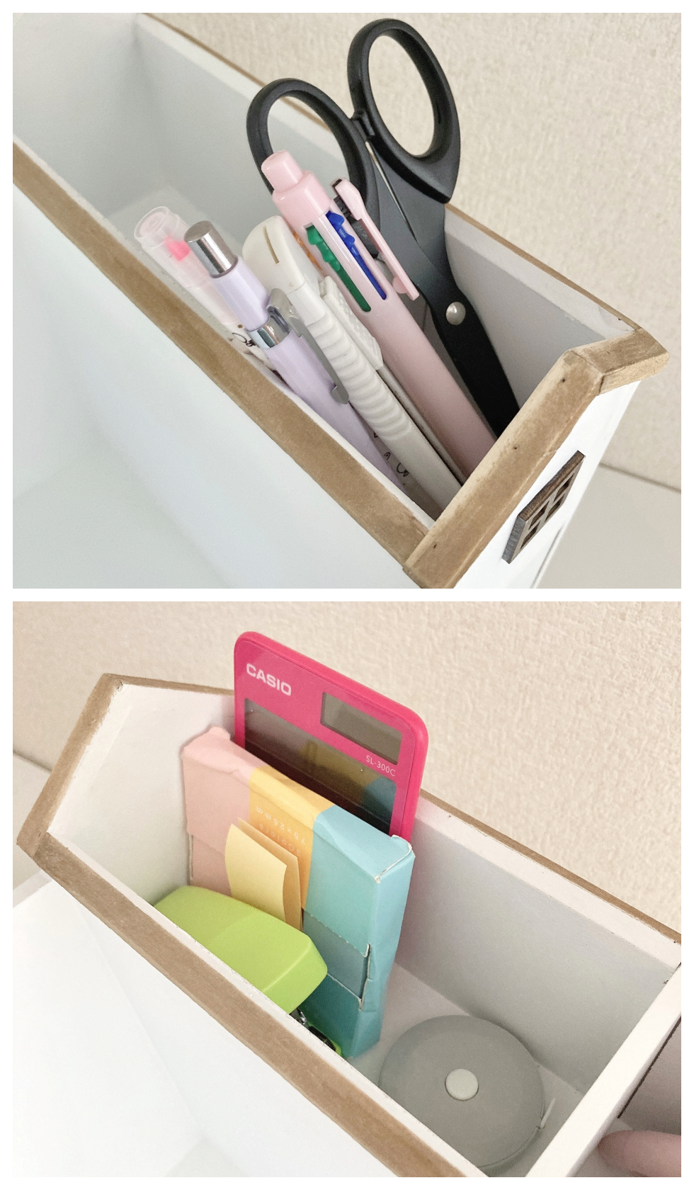 salut！（サリュ）のオススメの収納グッズ「【お家の中の小さなおうち】おうちファイルスタンド」