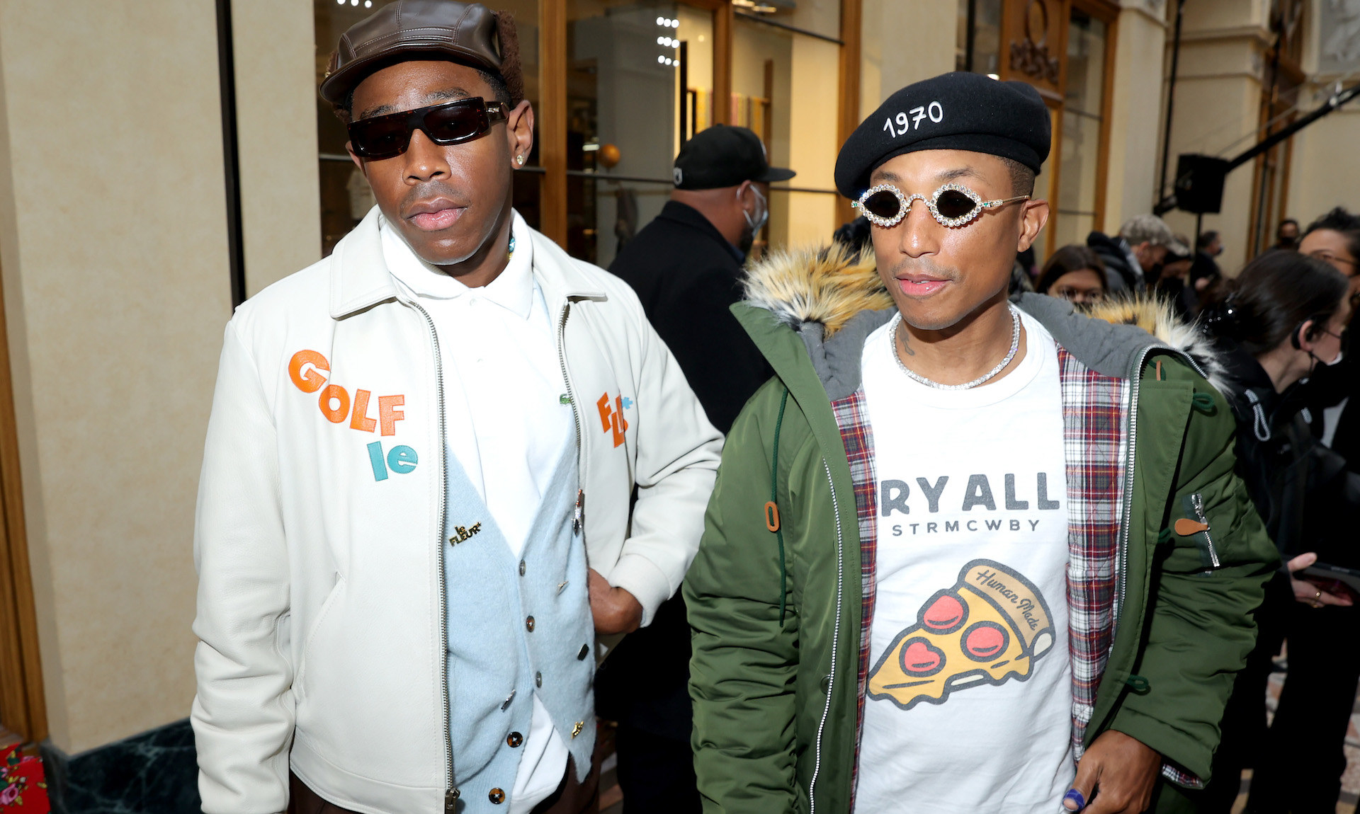 Celebrity News on X: Tyler, the Creator attends the Louis Vuitton
