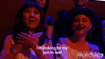 woman saying she's looking for her son-in-law