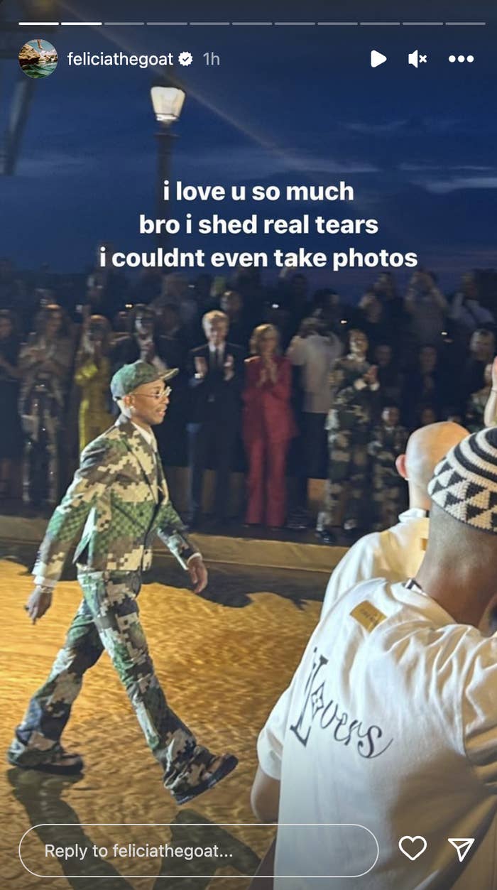 Tyler, the Creator Celebrates Pharrell's Louis Vuitton Show