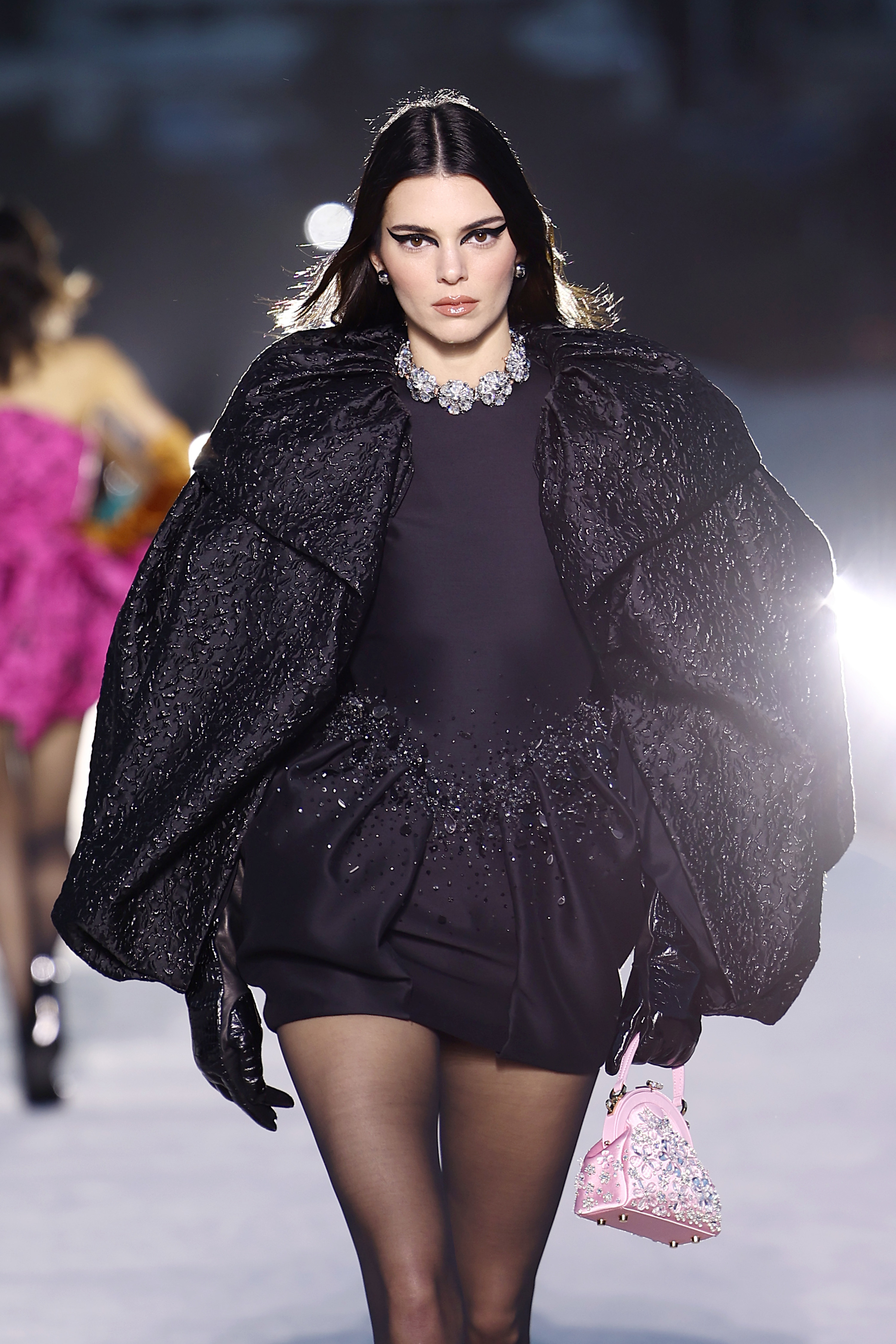 kendall on the runway