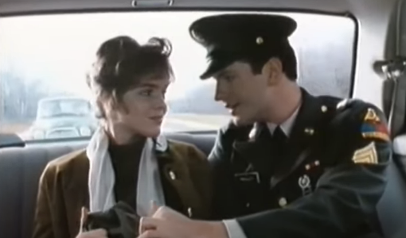 Susan Walters and Dale Midkiff as Priscilla and Elvis Presley