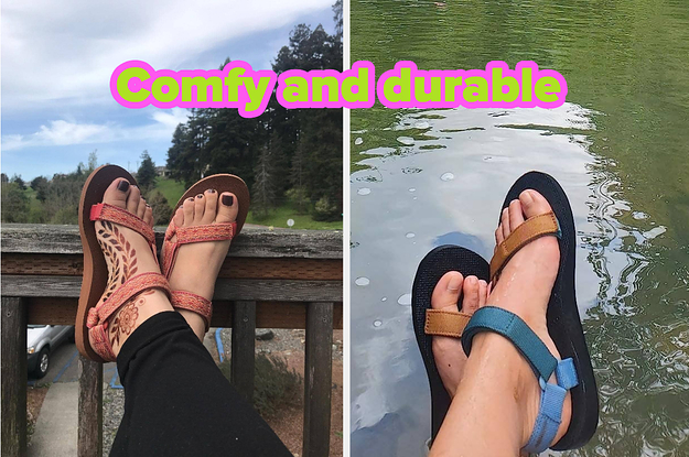 DIY Fabric Wrapped Teva Sandals Ever since Tevas were re-introduced into my  life four years ago I havent stopped loving them and… | Сандалии, Шлепки,  Летняя обувь