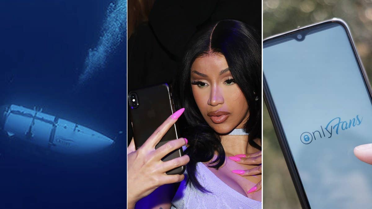 The stepson of the billionaire who is a passenger on OceanGate's missing submarine took time to respond to criticism he received from Cardi B. He also replied to a thirst trap posted by an OnlyFans model as the search for the vessel continues.