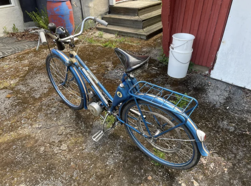 A bicycle