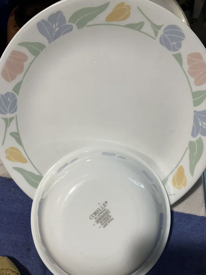 Corelle plates