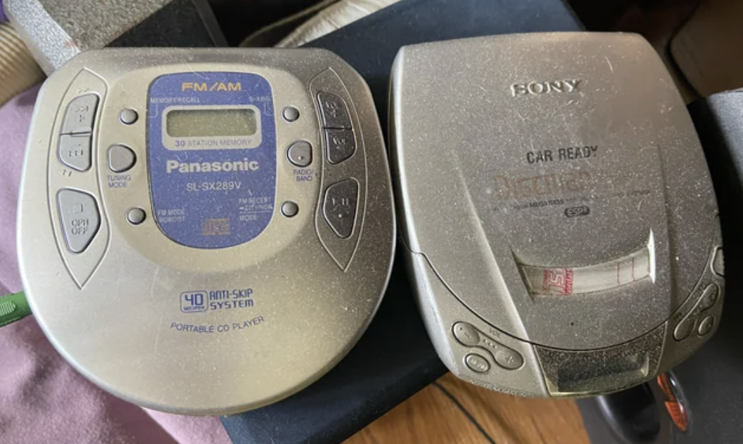 Old CD players