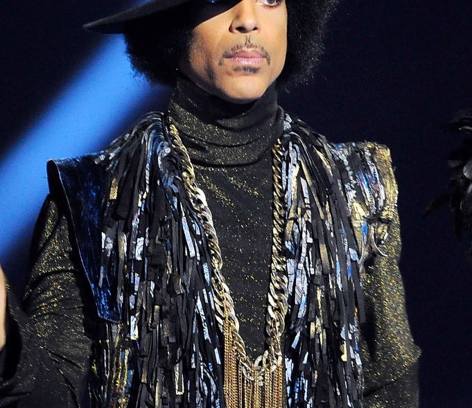 Closeup of Prince
