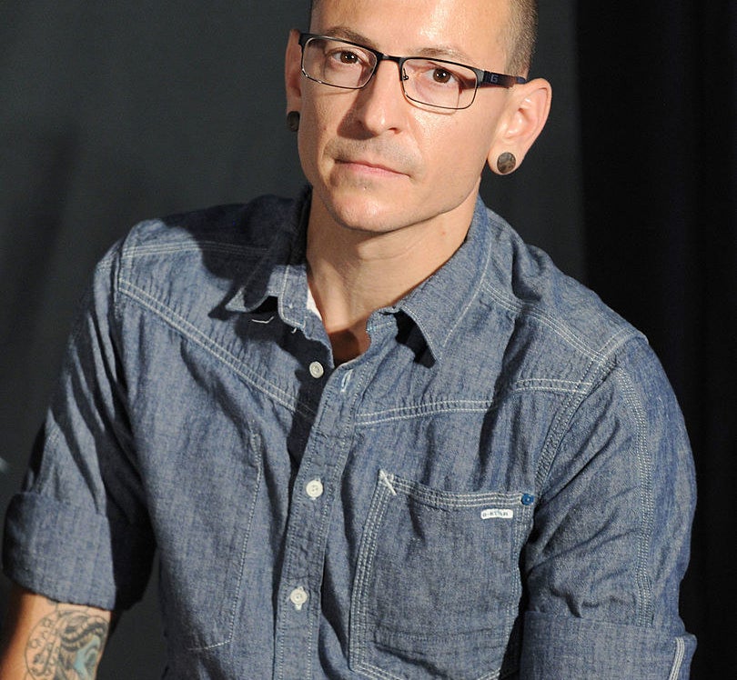 Closeup of Chester Bennington