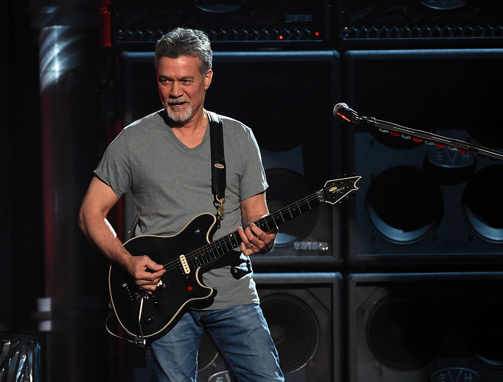 Eddie Van Halen onstage