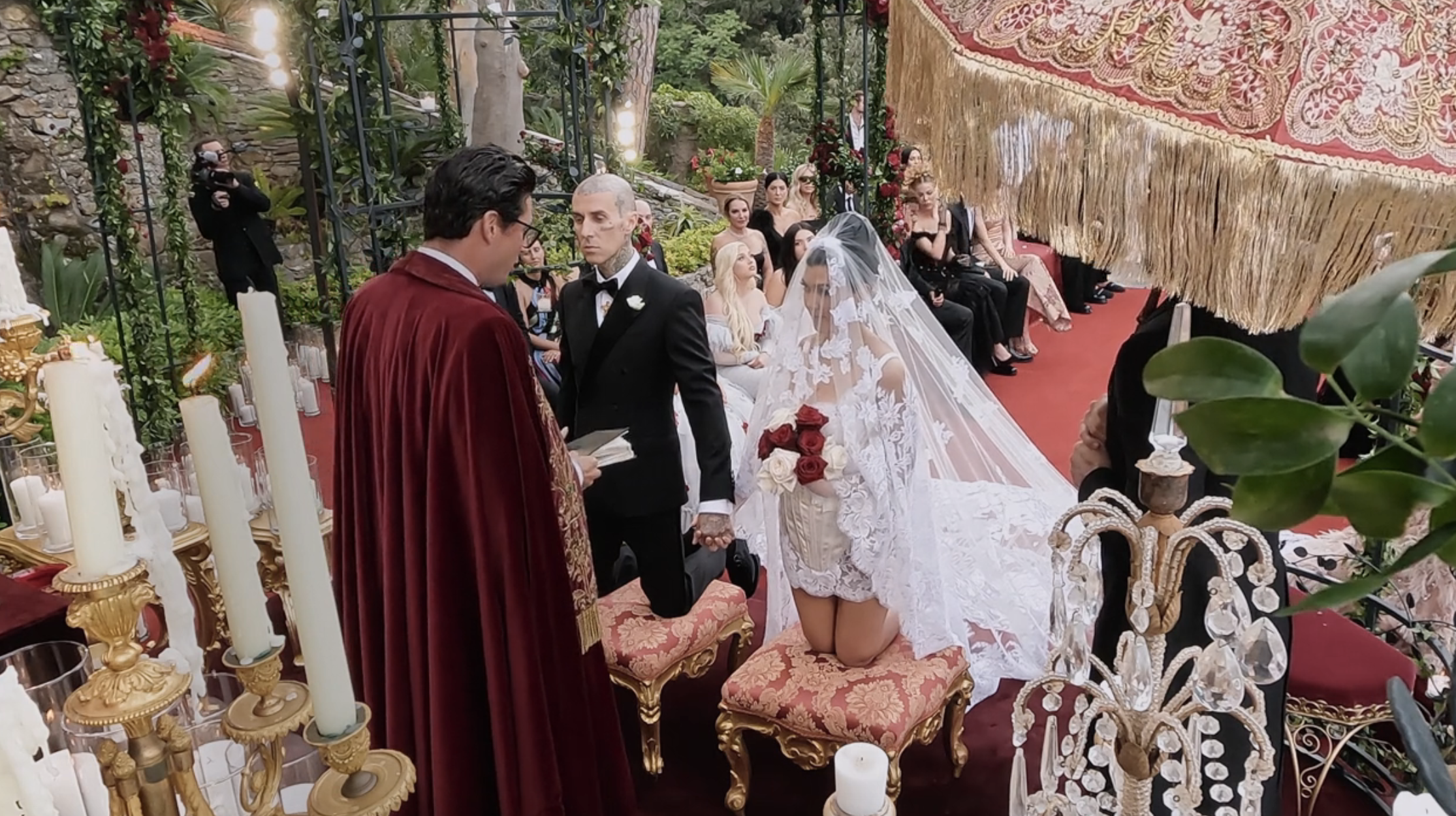 Travis Barker and Kourtney Kardashian getting married