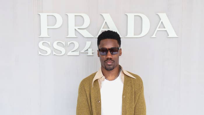 giveon is seen at prada show