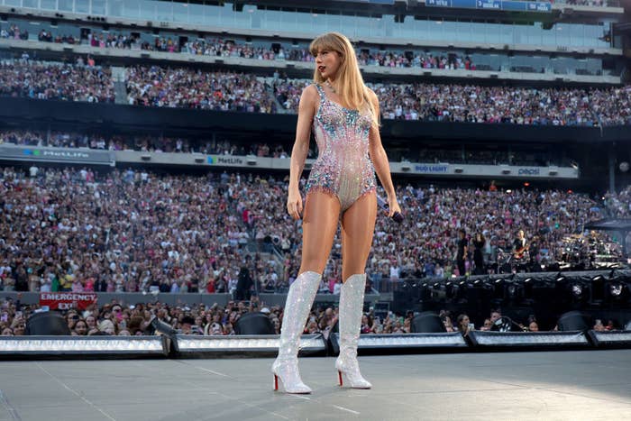 Taylor Swift performs onstage during &quot;Taylor Swift | The Eras Tour&quot; at MetLife Stadium