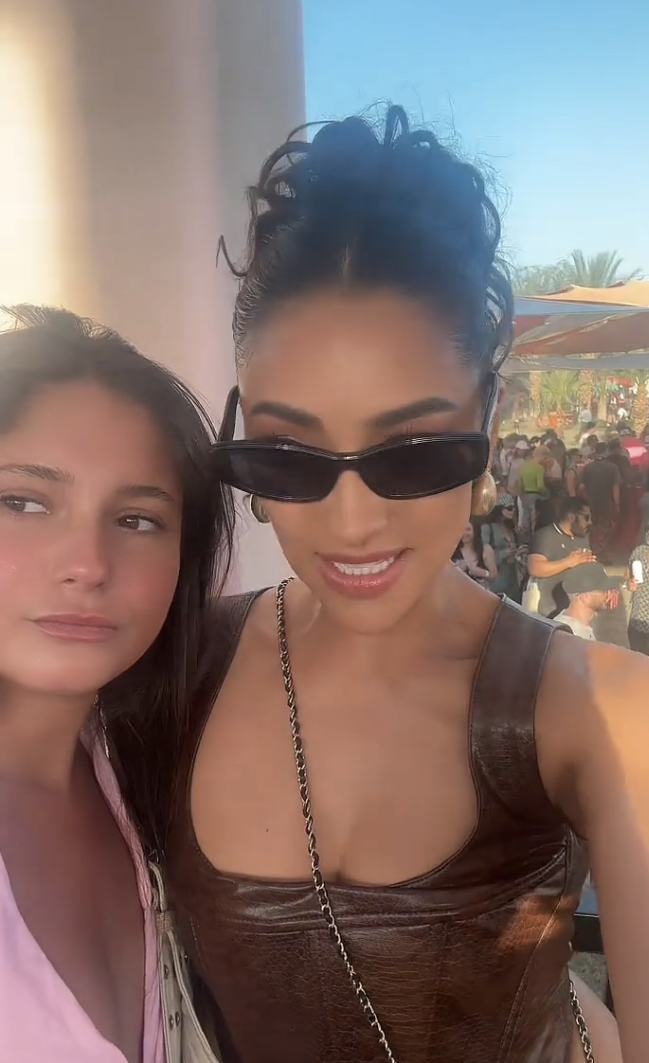Close-up of Alexa and Shay