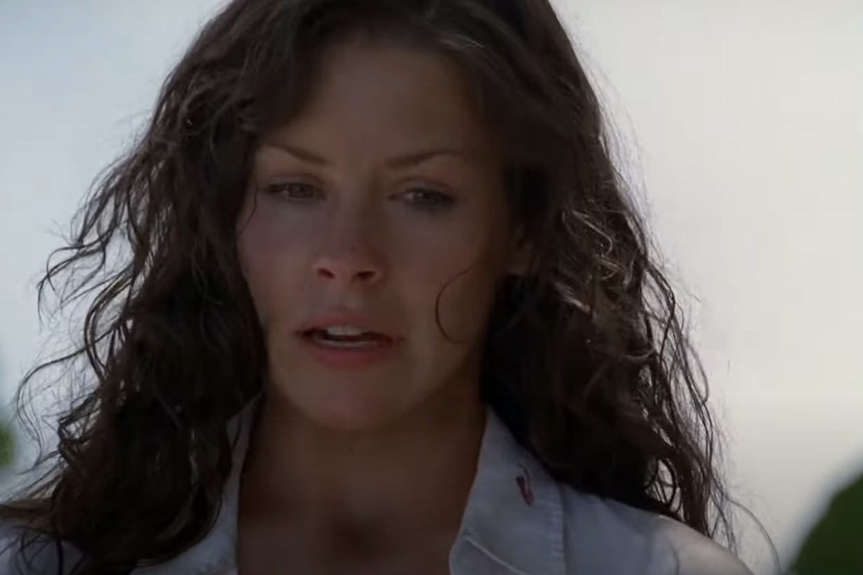 Closeup of Evangeline Lilly
