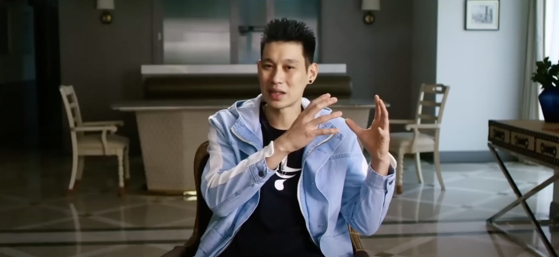 Jeremy Lin in an interview