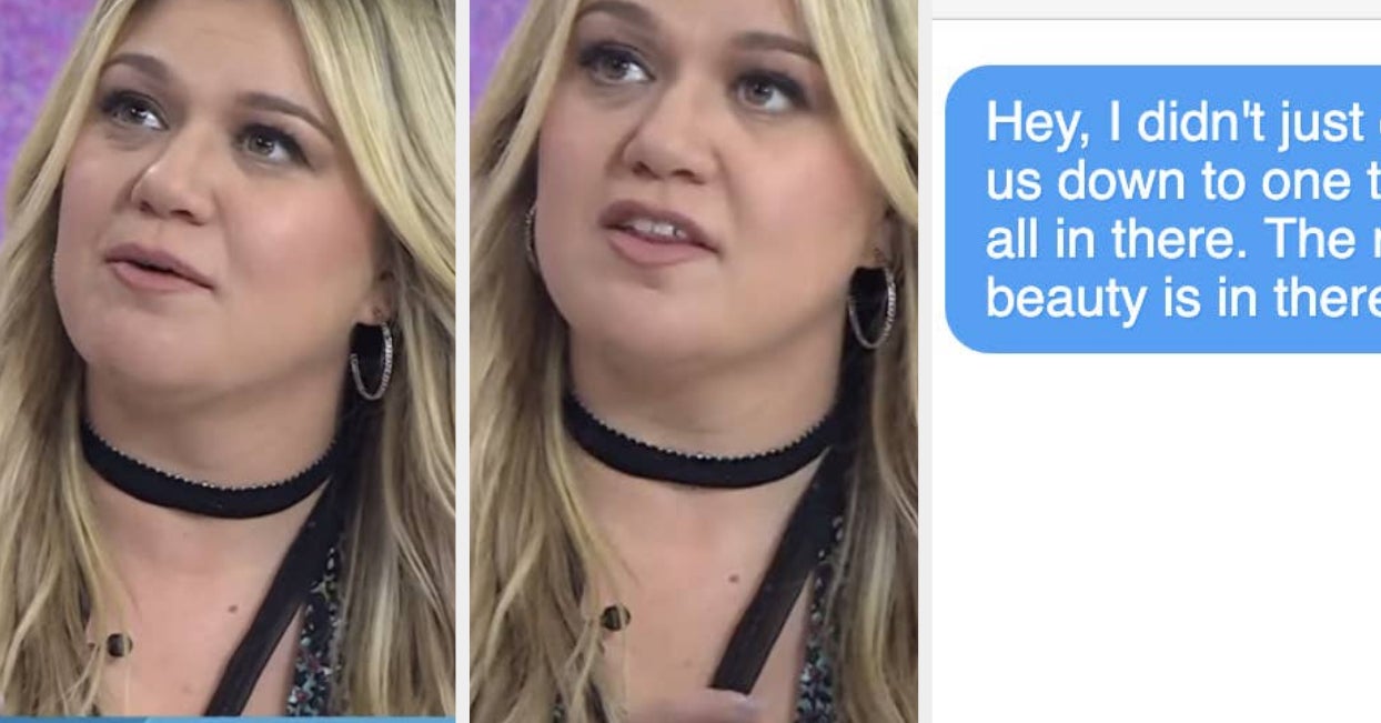 Kelly Clarkson envió un mensaje de texto a su exmarido Brandon Blackstock