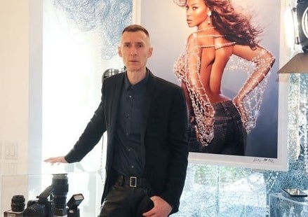 Markus and his shot of Beyoncé for her debut album