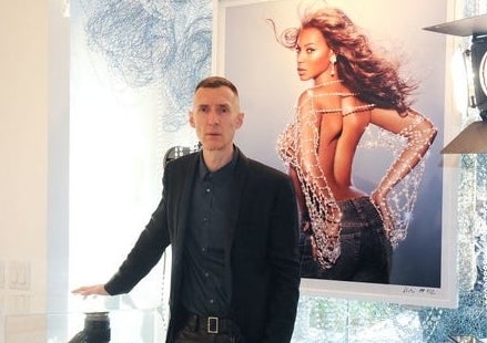 Markus and his shot of Beyoncé for her debut album