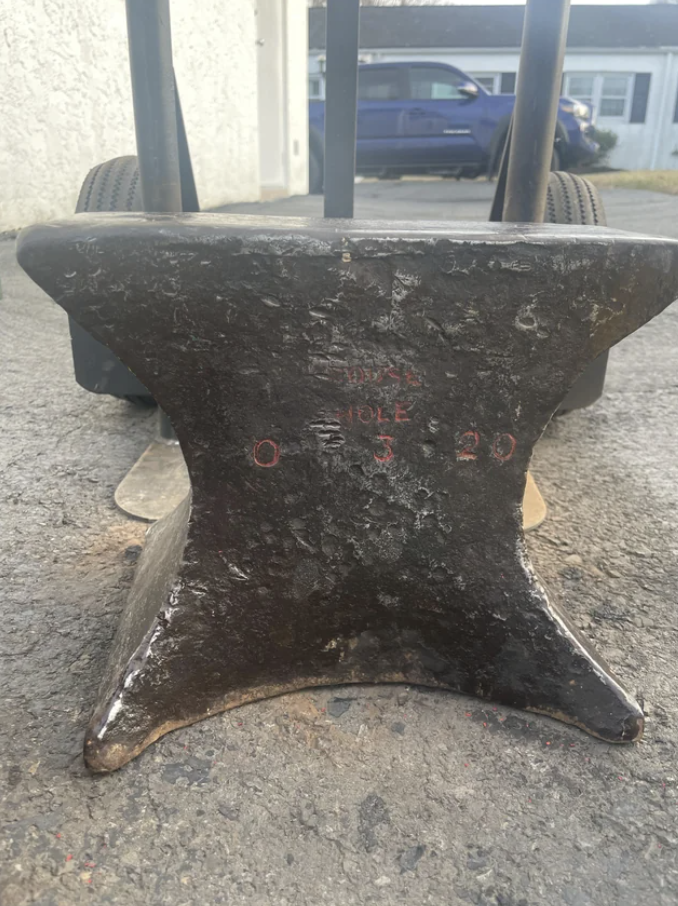 An anvil