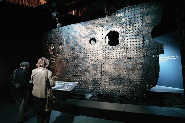 large hull in a museum