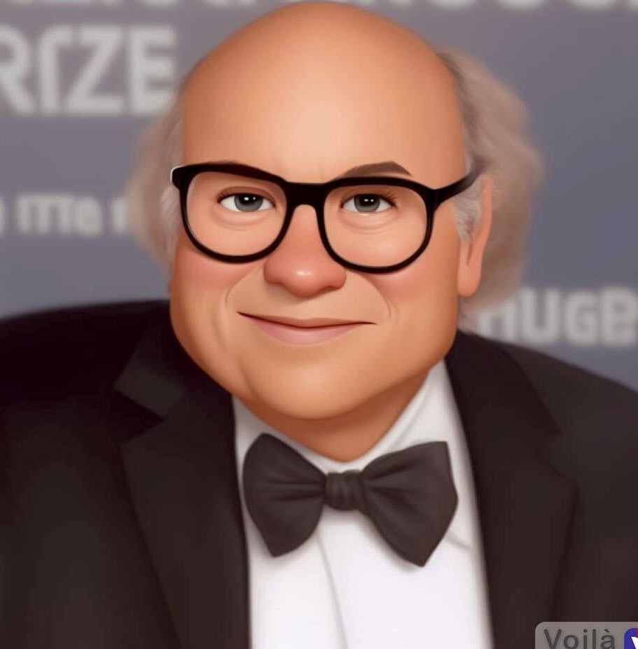 Cartoon Danny DeVito