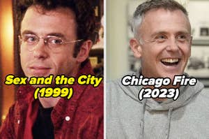 David Eigenberg as Steve in Sex and the City vs as Herrmann in Chicago Fire