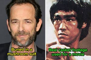 Luke Perry and Bruce Lee