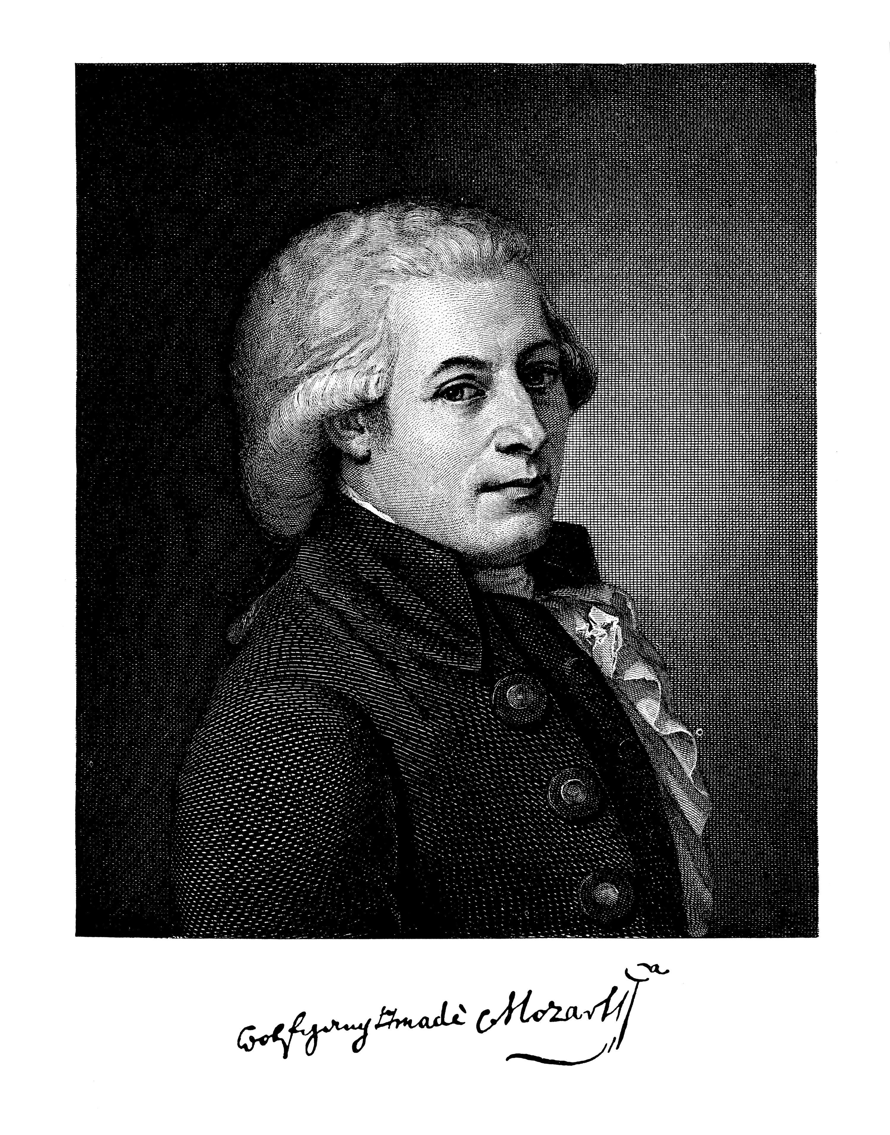 Mozart portrait