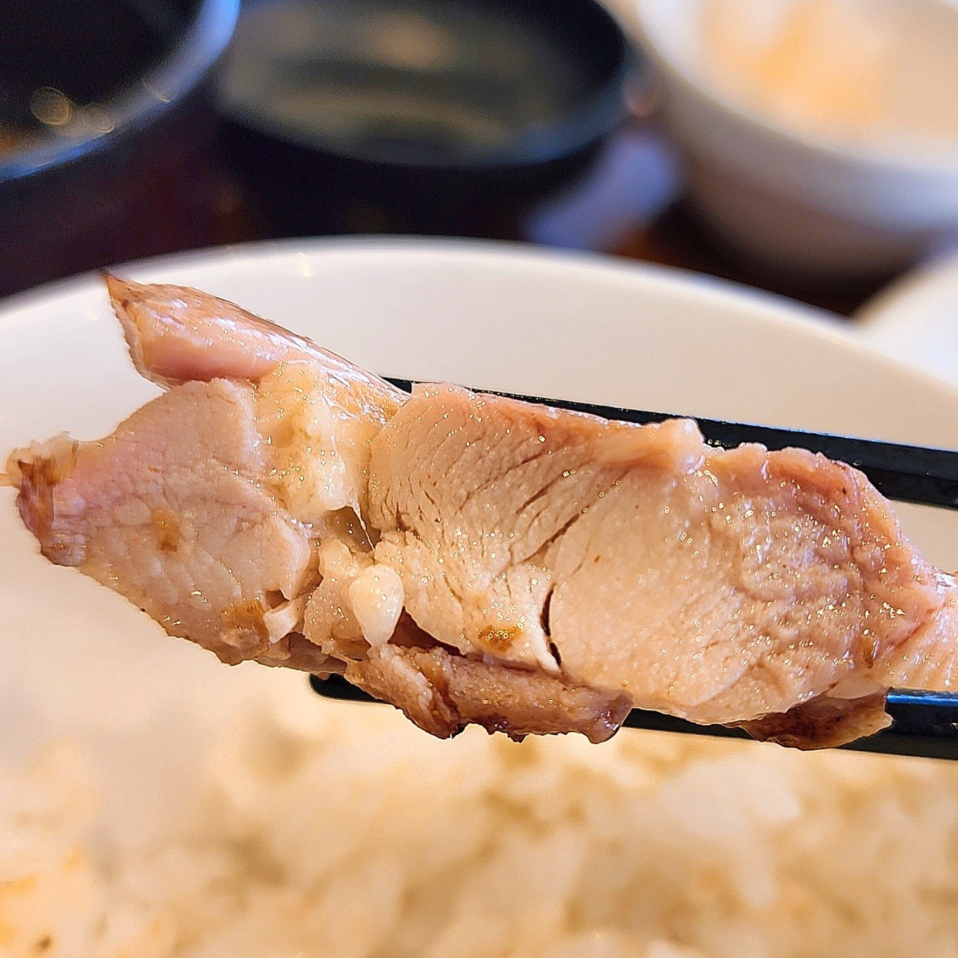 ガストのおすすめメニュー「焼き九条ネギのもろみチキン膳」