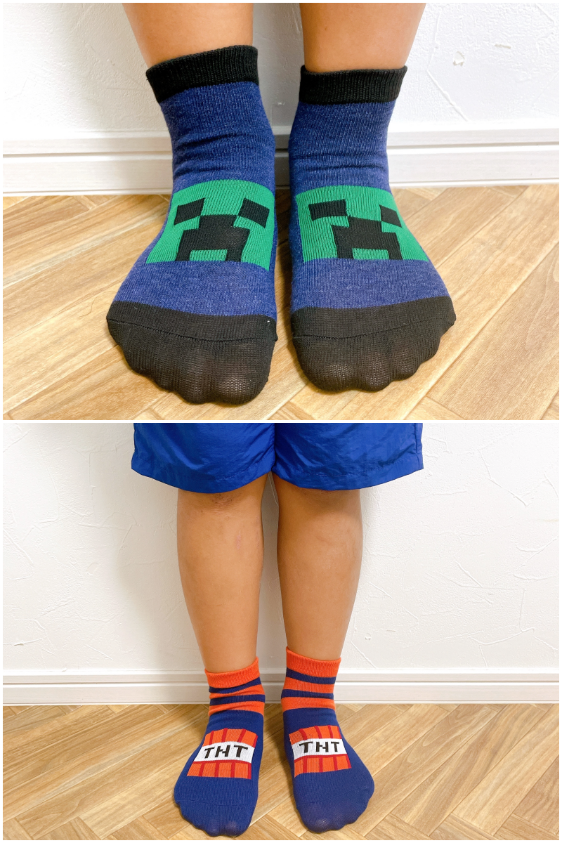 しまむらのおすすめ靴下「キャラクターソックス6足組」