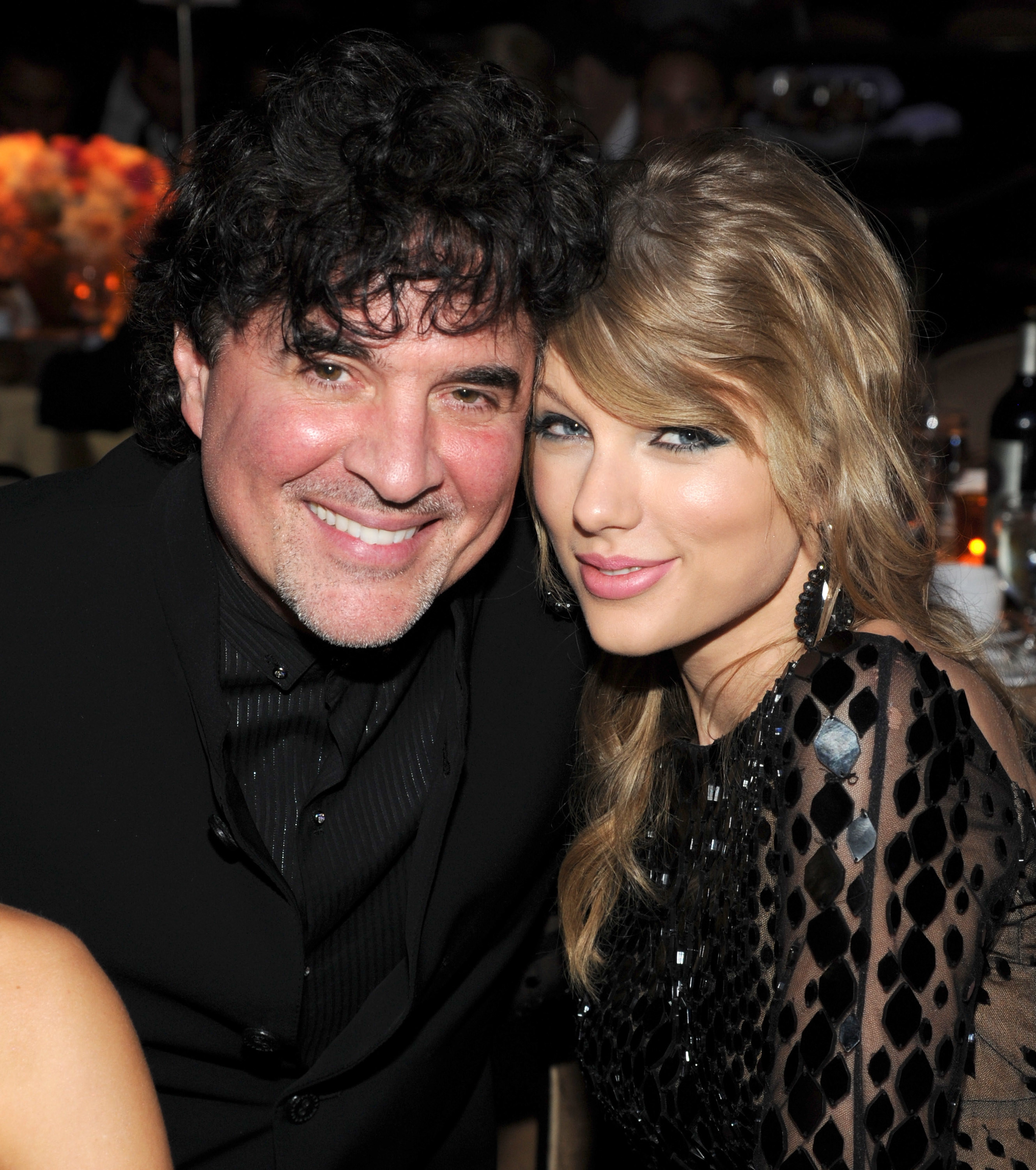 Close-up of Taylor with Scott