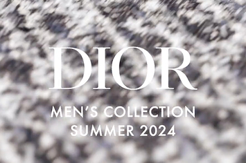dior logo from new show