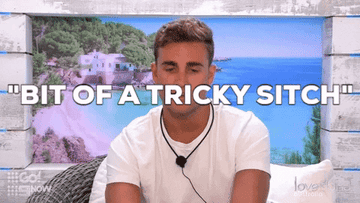 Josh Moss from &quot;Love Island Australia&quot; saying &quot;bit of a tricky sitch&quot;