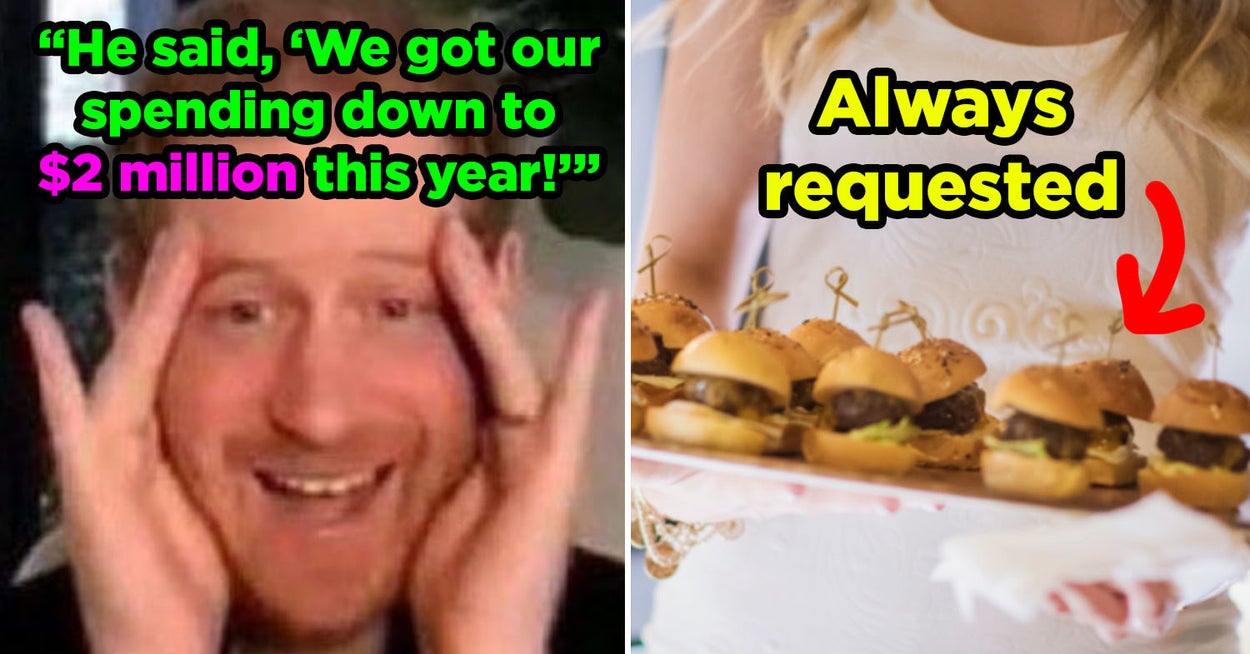 High-End Caterers Secrets And Stories - BuzzFeed