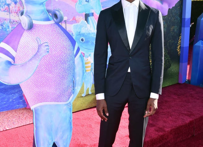 Mamoudou Athie on the red carpet