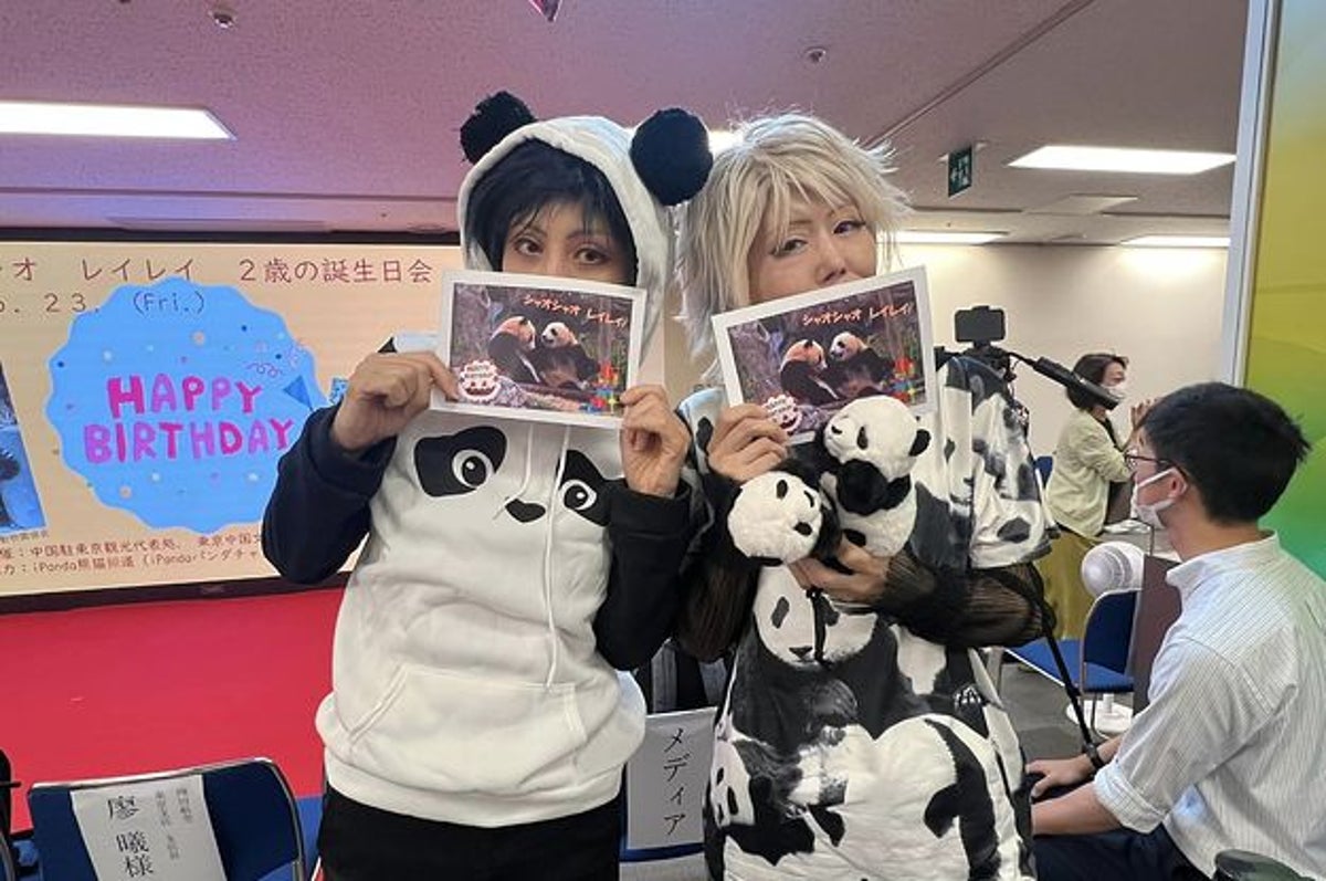 シャオシャオ、レイレイ、2歳のお誕生日おめでとう! 全国からパンダ好きが誕生会に集結 上野動物園 シャオシャオ レイレイ2歳の誕生日 北日本新聞 ニュースアラカルト